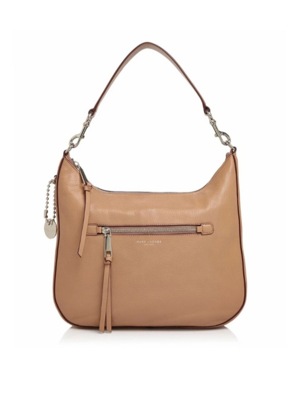 Marc Jacobs Leather Shoulder Bag in Blush Pink